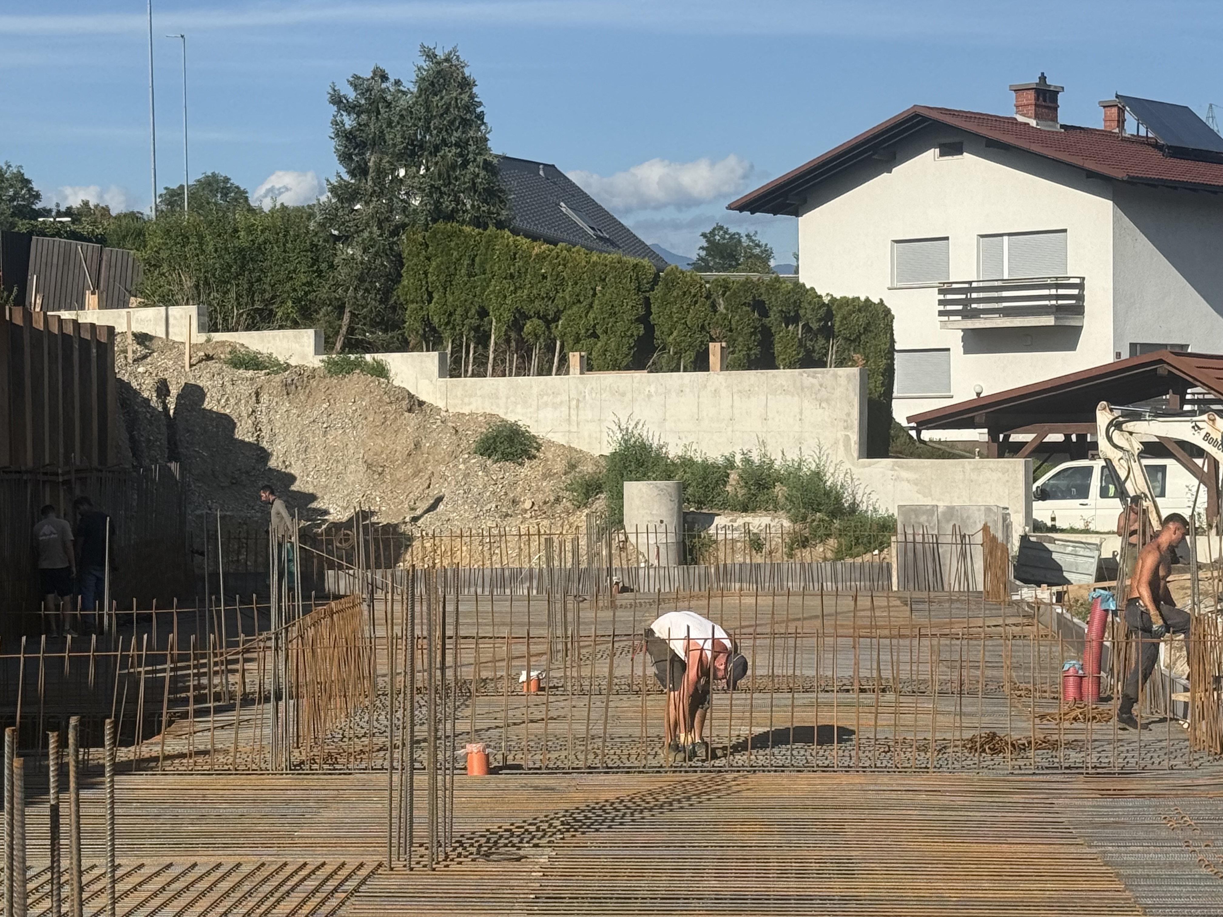 Betoniranje temeljev
